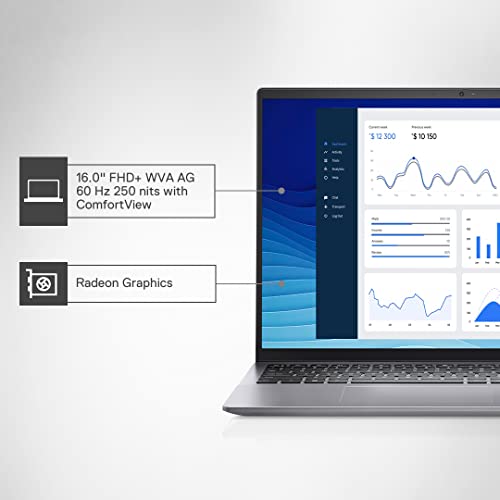 Image of Dell Vostro 5625 Laptop - Intel i5-1240P, 16GB DDR4 & 512GB SSD, Windows 11 + MSO'21, 16.0 inch /40.64Cms FHD+ WVA AG 60 Hz 250 nits (Titan Grey, D552274WIN9SE, 1.91Kgs)