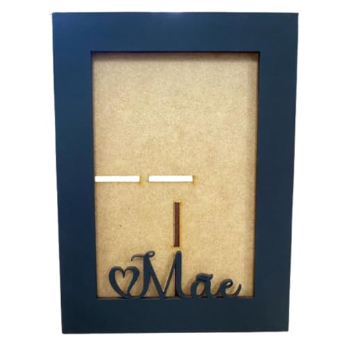 Artpical, Lembrancinha Dia das Mães Porta Retrato Foto 10x15cm Preto