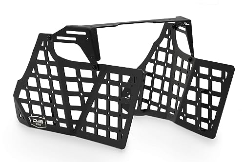 DV8 Offroad Center Console Molle Panels & Digital Device Bridge for The 2010-2021 Lexus GX 460 | Mount for Cell Phone, GPS, Radio, & Other Accessories | Easy Access to All OEM Switches & Buttons