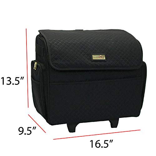 singer sewing machine case on wheels