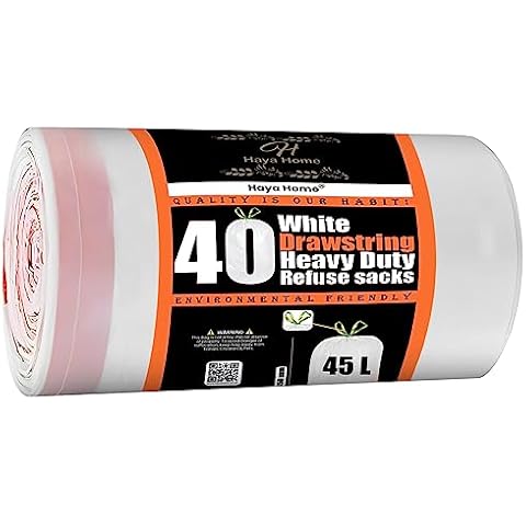 Haya Home Heavy Duty Lavender Scented Bin Bags Cover