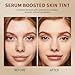 Beauty Balm Serum Boosted Skin Tint,Hydrating Tinted Moisturizer,Lightweight Solid Tinted Foundation Stick,Sheer to Medium Coverage,Face Tint Balm Contour Stick,Tattoo Cover Up Makeup(#02)