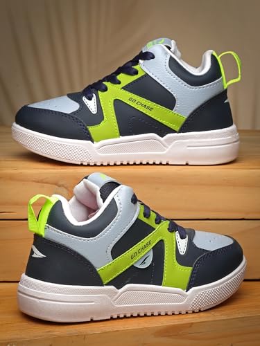 Image of ASIAN Kids FREEDOM-11 Stylish Casual Sneakers with Laces for Boys, Trendy and Comfortable Shoes Perfect, Walking, and Outdoor Play, Lightweight and Durable Design Suitable for Kids