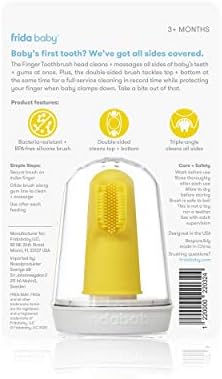 SmileFrida The Finger Toothbrush by Frida Baby, Yellow