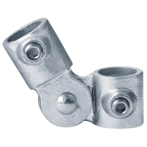 GBGS 4 Pack Swivel Socket Clamps,Fits 3/4" Nominal Structural Pipe(Actual O.D. 1.05"),Adjustable 0–180°,Secured with Set Screw by GBGS - Image 3