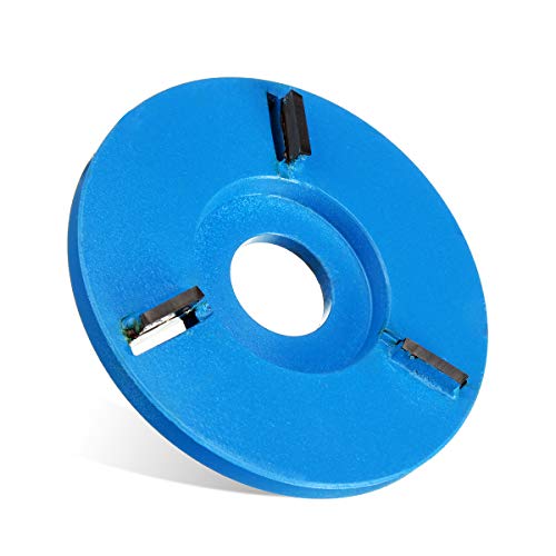 Fresa plana de tres dientes para carpintería amoladora angular 22 mm disco rojo madera 4