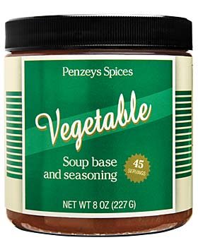 Vegetable Soup Base By Penzeys Spices 8 oz jar (Pack of 1)