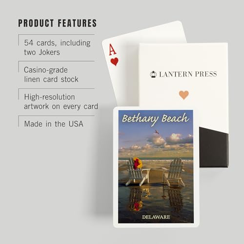 52 Cartas para Juego de Póker Bethany Beach miniatura 3