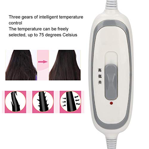 Hair Steamer Cap, 3 standen instelbaar, waterdicht, stoommap, droger, beauty haarverzorging, hoofddeksel, hoed voor het haar, verzorgend, hydraterende diepteconditionering - Image 5