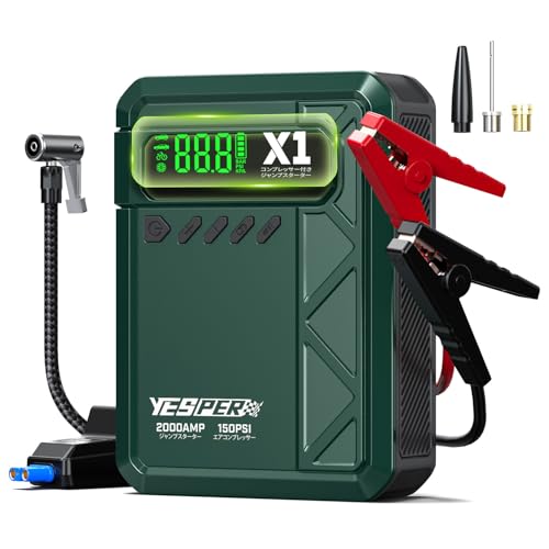 ★新品未使用★ジャンプスターター　エアーコンプレッサー　空気入れ　日本語説明書 712sfCWnK7L._UF350,350_QL50_.jpg