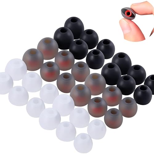 Puntas de silicona para auriculares cómodo pack de 36 miniatura 6
