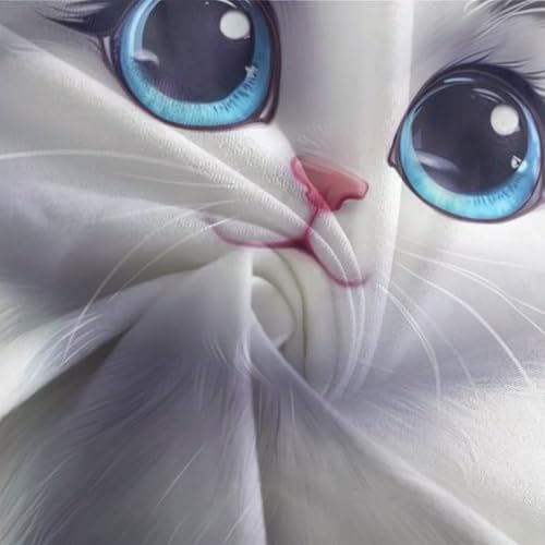 Housse de couette chat 3D single pour décorer la chambre ado