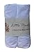 2 pack Baby Bassinet Cradle Jersey Fitted Sheet White, 100% Cotton-Luxury Brushed Percale 15x33 inches