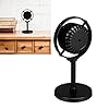 NIZUUONE Vintage Retro Microphone Classic Model Photography Stage Prop for Vintage Theme Scenes (Black) #2