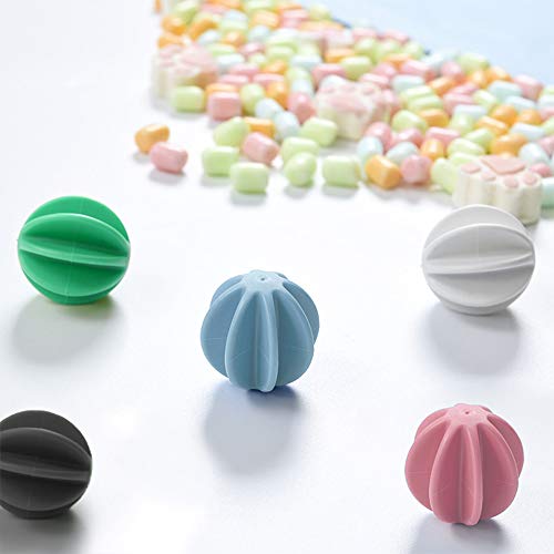 7 STKS Milkshake Protein Shaker Balls, PUDSIRN Plastic Mengen Mengen Ball Bottle Mixers, Kleurrijke Whisk Shaker Balls… - Image 6