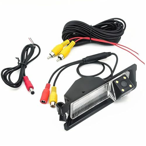 Caméra de recul CCD pour Logan et Sandero avec kit arrière vision grand angle et 4 LED