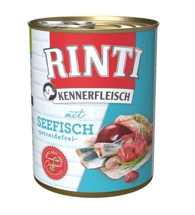 Rinti Kennerfleisch Multipack Seefisch und Wild 24 x 800g