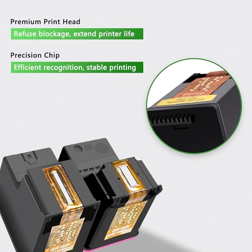 Image of 564XL High-Yield Ink Cartridge Compatible with HP DeskJet 3520, 3522, 3525; OfficeJet 4620, 4622; PhotoSmart 5510, 5520, 6520, 7510 (5-Pack, 2 Black, Cyan, Magenta, Yellow)
