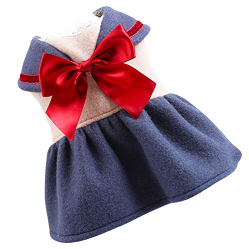 KESYOO Fantasia de Inverno Quente para Animais de Estimação - Adorável Roupas Divertidas para Cães e