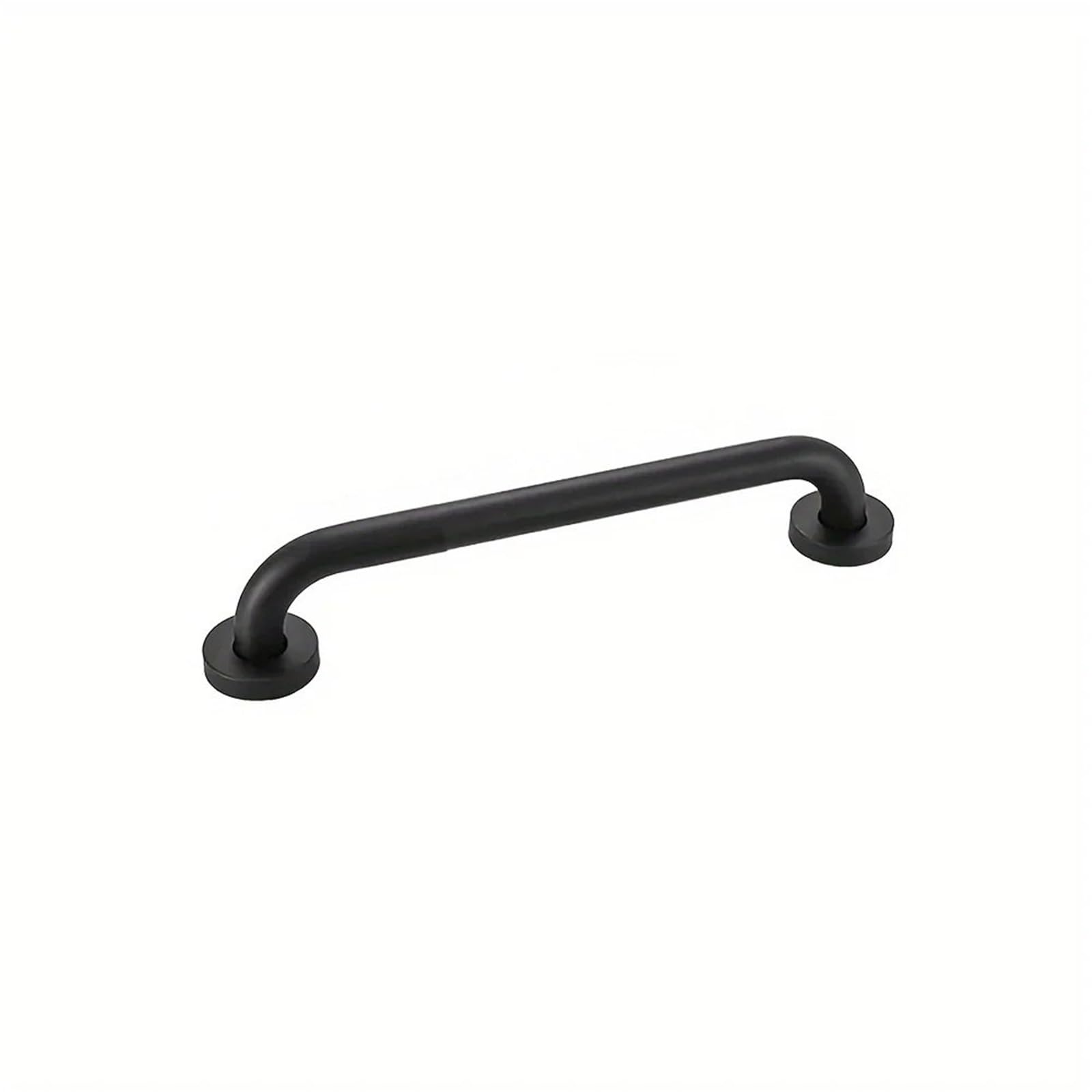 agarraderas baño Barra de Apoyo Antideslizante de Acero Inoxidable para baño, pasamanos de Seguridad Negro, Acabado Liso.(40cm-2PC)