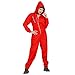 com-four® Mono Rojo con Capucha - Disfraces de Carnaval para Adultos -...