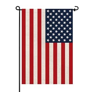 American Flag USA Flag, Small American Garden Flags for Yard Patio Porch Independence Day Patriotic Festival Outdoor Decorations
