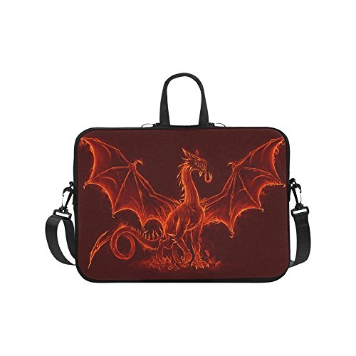 Laptop Computer Sleeves 17 Inch Fire Medieval Dragon Laptop Sleeve Notebook Computer Pocket