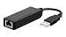 Produktbild D-Link DUB-E100 Fast USB-LAN-Adapter (10/100 Mbit/s, verbindet USB 2.0 mit Gigabit Ethernet (RJ45), Übertragungsgeschwindigkeit von 480 Mbit/s, einfache Plug & Play-Installation, WOL)