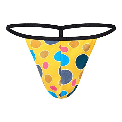 Kiniki Men's Cotton Printed G-String Underwear