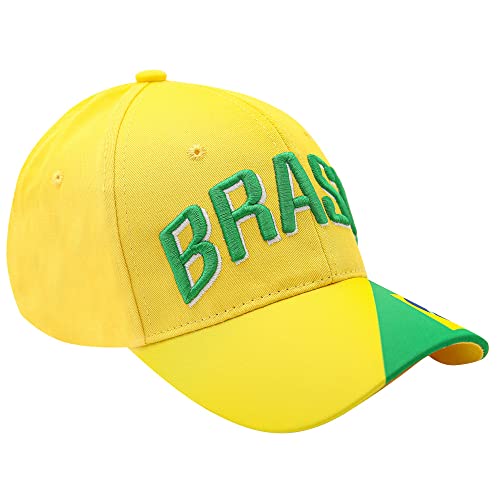 Gorra Country Flag Baseball Cap Brazil Wordmark miniatura 1