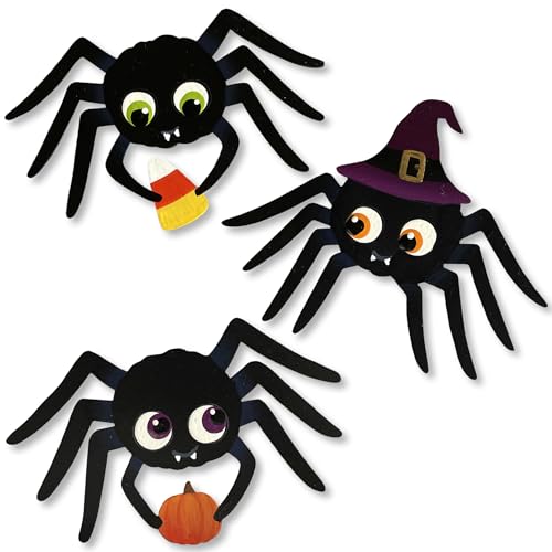 Roeda Brighten Your Life 14720K Cute Creepy Halloween Spiders Holding