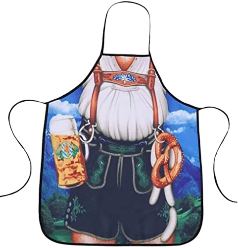 Ding Yongliang Motiv Schürze,Lustige Küchenschürze, sexy Männerschürzen,grillmeister schürze,grillschürze für männer,A Cover