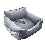 ︎🐕︎ Größe: 55*50*27cm; Die Innenmaße sind ca. 32 x 30cm L/B; Dieses Auto-Hundebett kann problemlos in die meisten Autos und SUVs eingebaut werden. Und Ihr Haustier wird sich im Hundeautositz sehr wohl fühlen und hat eine gute Unterstützung für den Körper des Hundes.