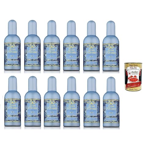 Tesori D'oriente Thalasso Therapy 100ml, Meeresduft, Noten von Bergamotte, Lavendel, Patchouli und weißem Moschus 12x100ml + Italian Gourmet polpa 400gr