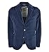 CIRCOLO 1901 - Chaqueta Blazer de terciopelo acanalado para hombre, color azul, CN3182 Darna., turquesa, 54