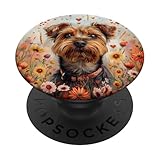 Photo Gallery yorkshire terrier fiori con cuori intorno boho graphic popsockets popgrip intercambiabile Photo Gallery yorkshire terrier fiori con cuori intorno boho graphic popsockets popgrip intercambiabile