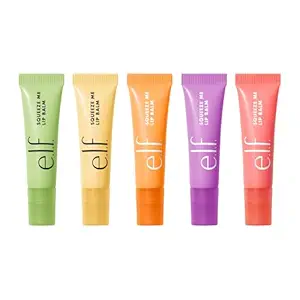 e.l.f. Squeeze Me Lip Balm, Set of 5