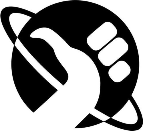 Hitchhiker's Guide Galaxy Thumb Up Decal - Die-Cut Vinyl Sticker For Cars, Laptops & More