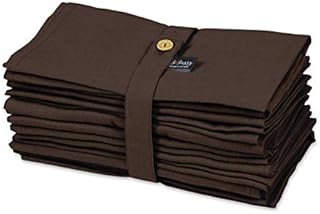 S4Sassy Green Solid Home Decor 12 x Holiday Parties Cloth Table Linen Re-Usable Dinner Napkins Set