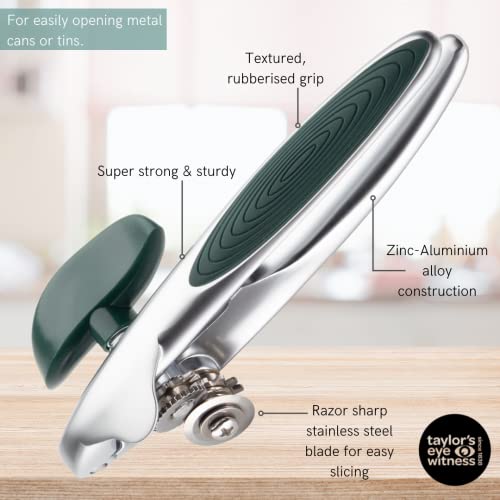 Premium 2-in-1 Manual Can Opener, Taylors Eye Witness, Easy to Use Tin Opener - Image 4
