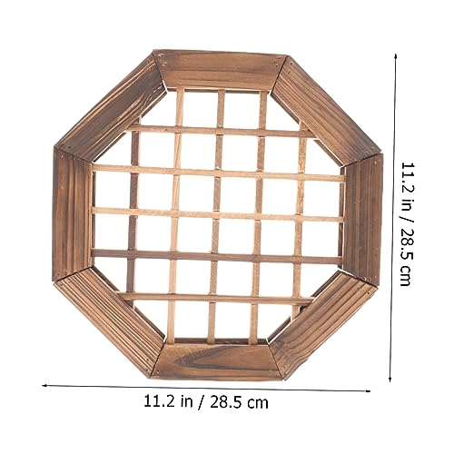 Cadre de fenêtre pour habiller un mur vide decoration rustique