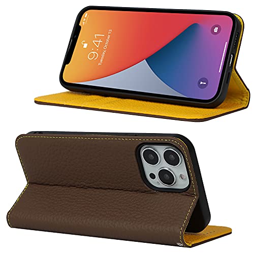 Étui portefeuille iPhone 13 Pro Max avec porte-cartes et support