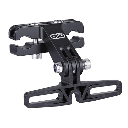 Electric Tail Light Bracket, Sports Camera Mount, ABS Stainless Steel,