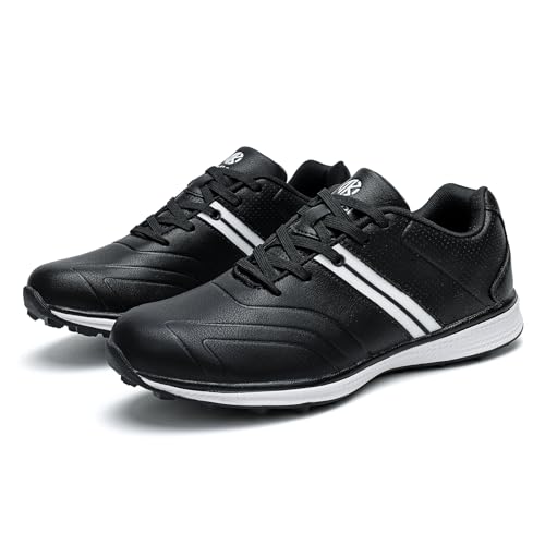 Image of Men's Golf Shoes Professional Spikeless Golfers Training Sneakers