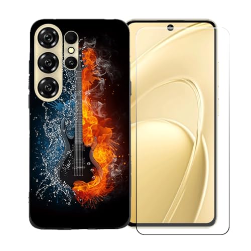 BMPNLSZ �K�p Oukitel C26+HD�����K���X�ɓK�����ėpTPU�ی�J�o�[�A�V���J�Q���V�F���o���p�[�ی�o�b�N�V�F��-�K�p Oukitel C26�ɓK����9�d�x�X�N���b�`�h�~�X�N���[���ی�J�o�[ BST16