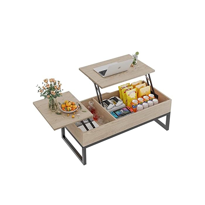 Buy Raybee Lift Top Coffee Table with Wheels,Wood Coffee Tables for