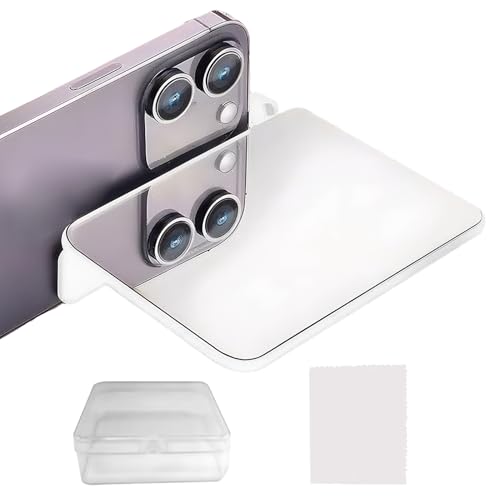 Lente de Efecto Espejo | Cámara de teléfono para reflexiones de Espejo, Accesorios de vídeo para Fotos de teléfono Inteligente para Adolescentes, Familia, niñas, Amigos, Hijos, Hijas