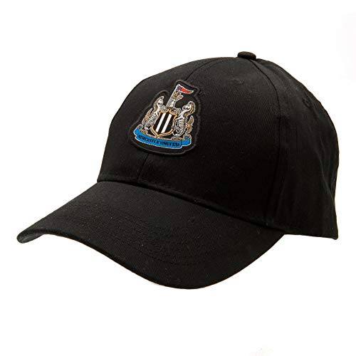 Newcastle United FC - Gorra (Talla Única) (Negro)
