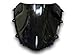Areyourshop Windshield Black Windscreen for Honda CBR1000RR 2004 2005 2006 2007