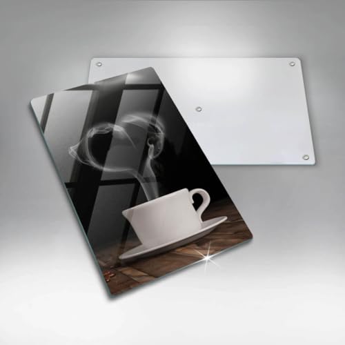 Plaque cuisson induction protégée avec style par la planche Wallfluent - 6